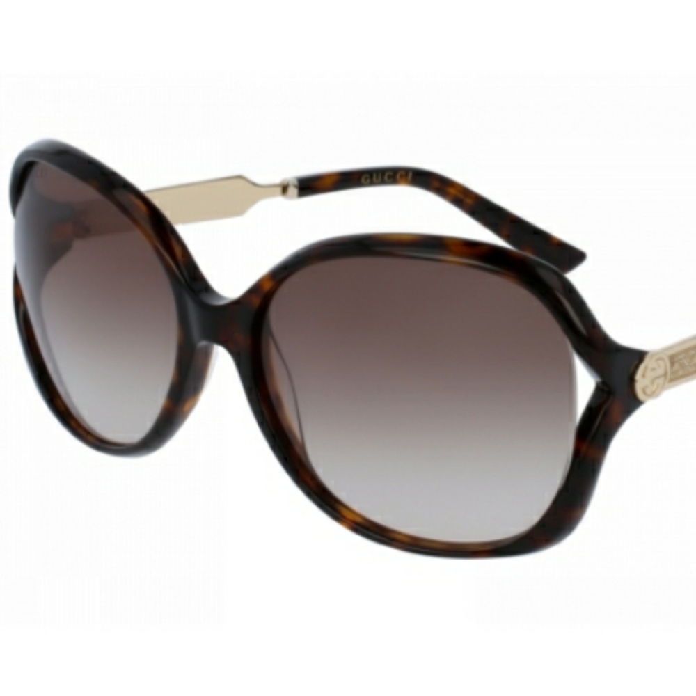 Brand New Authentic Gucci Havana Shades with case